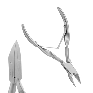 Coupe-ongles professionnel personnalisable en acier inoxydable, coupe-ongles latéral, double ressort, ouverture large, logo personnalisé - Product Image 4