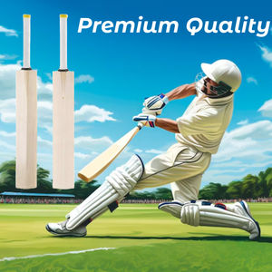 Bâtons de cricket de haute qualité, logo personnalisé, en bois d'ingrédients anglais, de qualité compétition, couleur personnalisée, léger, cuir pleine fleur, bâtons de balle - Product Image 6