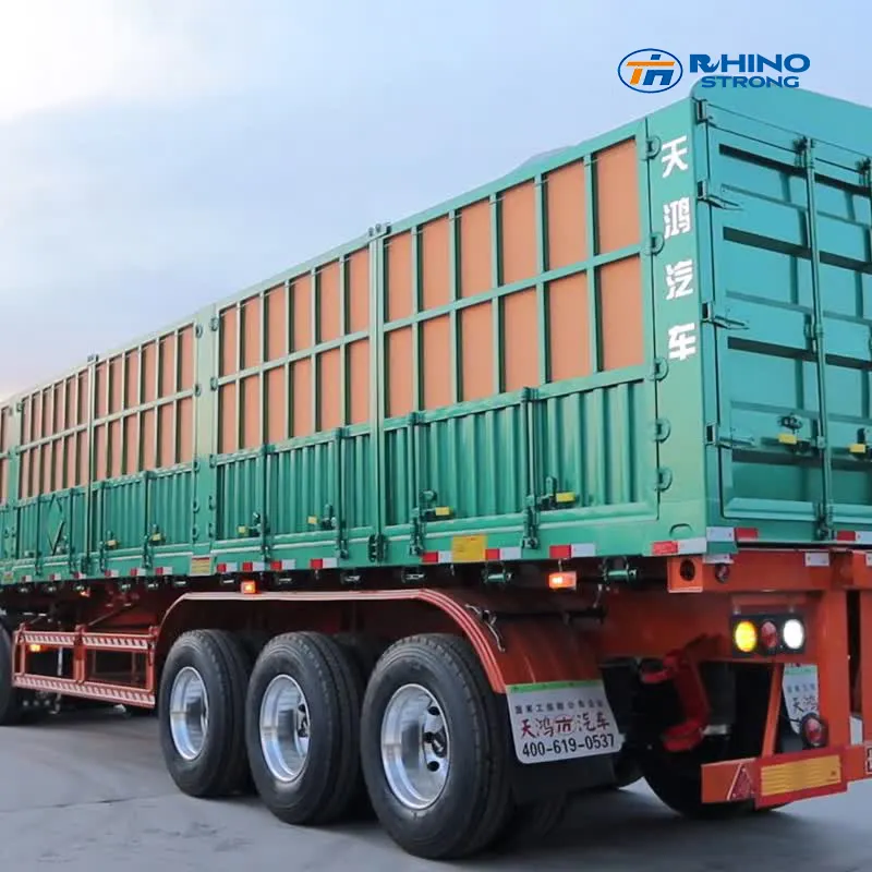 Chine Usine Nouvelle Clôture Transport Camion Semi-remorque 30 Tonnes 40 Tonnes Clôture Cargo Semi-remorque