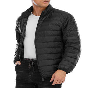 Veste matelassée en duvet de canard blanc pour homme de haute qualité, personnalisée, chaude pour l'hiver, ample, style formel de plein air, à capuche, impression par sublimation - Product Image 3