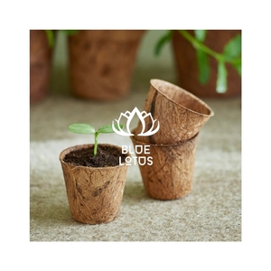 Maceta de Fibra de Coco Biodegradable POPULAR PICK para una Excelente Retención de Agua y Trasplante Seguro de Plantas, Vaso de Fibra Biológica - Product Image 1