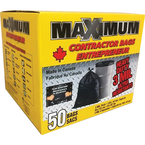 Puncture Resistant Heavy Duty Construction Trash <b>Bags</b> for Building Waste Disposal - Product Image 4