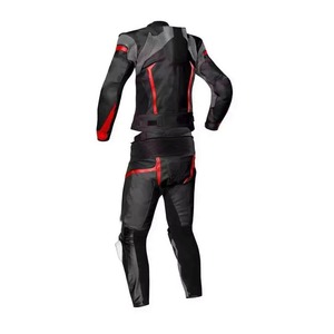 Traje de Motociclismo de Cuero para Hombre de Alta Calidad, Transpirable y Resistente al Viento, con Logotipo Personalizado - Product Image 3