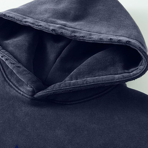 Sweat-shirts à capuche pour femmes tendance et légers pour l'hiver, lavage à l'acide, 100% coton, polaire, écologique, service OEM, étiquette privée - Product Image 4