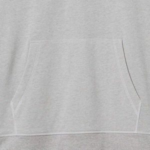 เสื้อฮู้ดผ้าหนาสำหรับผู้ชายเสื้อมีฮู้ดแบบสวมหัวเสื้อมีฮู้ดแบบเรียบ100% โลโก้ออกแบบได้ตามต้องการ - Product Image 6