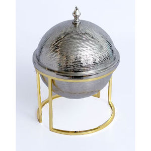 Silverware Food <b>Serving</b> Chaffing <b>Dish</b> Finest Quality Metal Stainless Steel Chaffing <b>Dish</b> <b>With</b> <b>Lid</b> for Wedding Party Use - Product Image 5