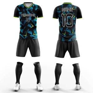 Uniforme de Fútbol Juvenil, Diseño Personalizado, Ligero, de Secado Rápido, 100% Poliéster, Pantalones Cortos, Logotipo Personalizado para Ligas Escolares y Prácticas - Product Image 6