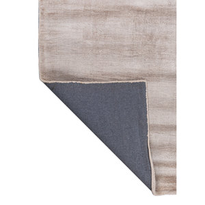 Tapis classiques rayés en viscose tissés à la main, beige brun, rectangulaires, 10 mm, technique Jacquard pour la maison, le couloir, la chambre - HPV-7020 - Product Image 5