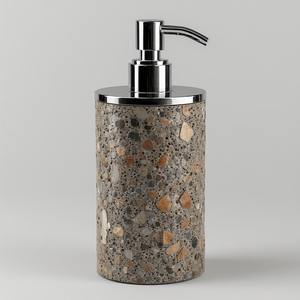 Distributeur de savon de comptoir moderne en métal durable, design écologique personnalisable pour salles de bain de luxe à domicile et à l'hôtel - Product Image 3