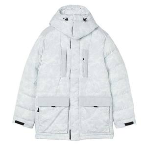 Coupe-vent surdimensionné personnalisé pour hommes Manteaux d'hiver à capuche épais et chauds en duvet Veste - Product Image 2