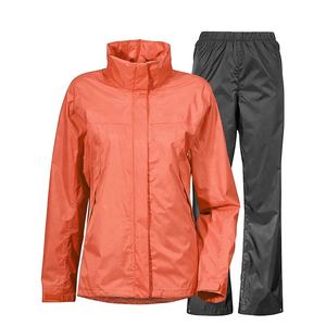 Ensemble de survêtement coupe-vent en polyester imperméable réfléchissant 3M pour femmes Veste brodée décontractée fermeture éclair surdimensionnée - Product Image 3