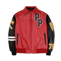 Veste de baseball d'hiver pour homme de qualité supérieure, sur mesure, en coton, avec logo personnalisé brodé sur le devant, séchage rapide