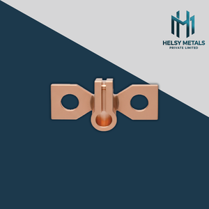 Borne de connexion en cuivre CNC personnalisée, port de câble percé avec précision pour charges à courant élevé et connexions résistantes aux vibrations - Product Image 2