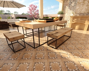 Pegatinas Autoadhesivas de PVC Modernas de Lujo con Diseño de Espiga para Paredes y Pisos, Fáciles de Instalar para Decoración de Interiores - Product Image 6