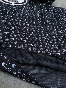 Streetwear décontracté pour hommes veste à capuche à fermeture éclair 100% polyester motif de camouflage de style ample pour la saison de printemps - Product Image 4