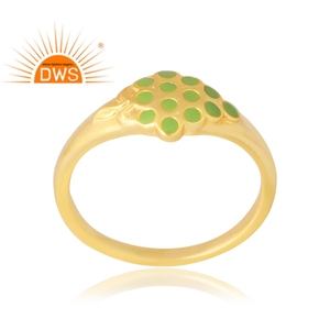 แหวนเคลือบทอง18K สีเงิน925ดีไซน์ใหม่เครื่องประดับออกแบบได้ตามต้องการสำหรับเป็นของขวัญสำหรับผู้หญิงสำหรับผู้หญิง - Product Image 1