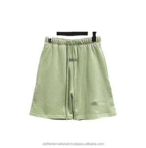 NewHighStreet Short de planche élégant pour hommes Youthful Trendy Floating String Five-Point Print Essentials American Flocked Shorts - Product Image 5