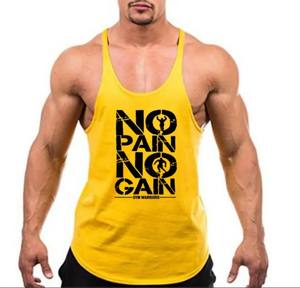 Camiseta Deportiva sin Mangas de Diseño Nuevo, Transpirable, de Punto, de Secado Rápido, para Gimnasio, Fitness y Culturismo - Product Image 1