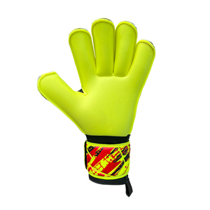Guantes de Portero de Fútbol Transpirables de Alta Calidad Hechos a Medida, Látex Alemán de 4 mm, Corte de Dedos Negativos, Cierre de Velcro Ajustable - Product Image 3