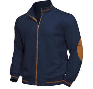Chaqueta Universitaria Clásica Negra para Hombre, Invierno, Elegante, Cuello Alto, Múltiples Bolsillos Utilitarios, Tejido Transpirable de Secado Rápido y Duradero - Product Image 4