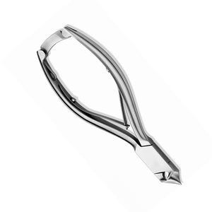 Caja de cortaúñas de acero y metal resistente con diseño personalizado, cuchillas de borde afilado de resorte doble, cortador de uñas encarnadas en forma de Luna - Product Image 2