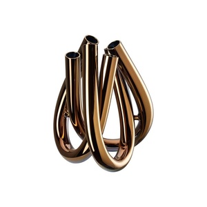Design idéal pour la décoration intérieure Vase et vase à fleurs en or Fait à la main Personnalisé Meilleur décor d'intérieur et design fait à la main - Product Image 4
