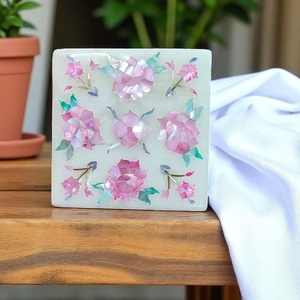Handcrafted Eco-Friendly Marble Jewelry <b>Box</b> Stylish and Sustainable Directly From India - Product Image 2