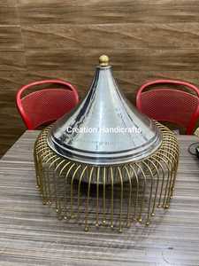 Design élégant de fleurs couleur grise chauffe-plats finis chauffe-plats et chauffe-aliments 100% sans danger pour les aliments - Product Image 6