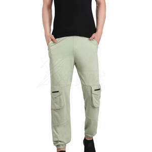 Jogging pour hommes au quotidien, design droit, léger, décontracté, confortable, respirant, fabriqué en polyester/coton durable - Product Image 5