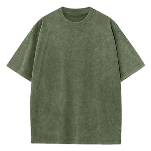 T-shirt lourd de lavage à l'acide de haute qualité pour hommes directement du fabricant bangladais OEM t-shirt personnalisé avec qualité d'exportation 100% - Product Image 6