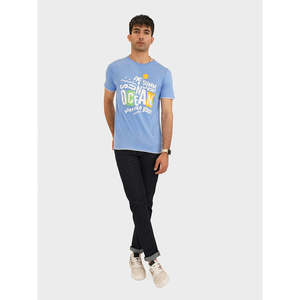 TACCIAI Street Style Graphic T-Shirt Regular Fit 100% Cotton Jersey Breathable Anti-Wrinkle Single Piece Included Cheap Price - Product Image 1