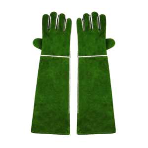 Gants de sécurité industrielle en cuir de vachette de qualité supérieure, longue protection résistante aux étincelles pour le soudage - Product Image 5