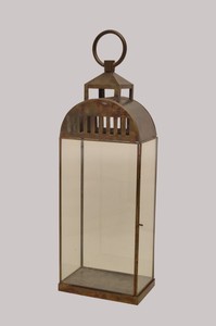 Super Premium Quality Rectangle Shaped Metal <b>Lantern</b> <b>Candle</b> Holder Golden Finish for Home Decoration - Product Image 2