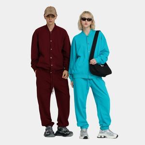 Blouson Bomber 430 g/m², style Hip Hop urbain, Varsity, avec logo brodé et imprimé, coupe oversize personnalisée, Collection 2025 - Product Image 4