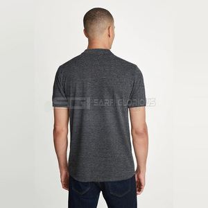 Polo homme avec logo personnalisé, panneau de couleur contrastée élégant, OEM ODM, coton de haute qualité - Product Image 6