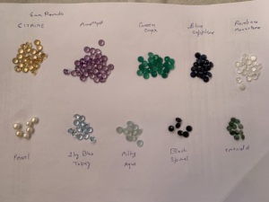 Gemas de Amatista Facetadas Redondas de 6 mm para la Fabricación de Joyas, Cabujones de la India - Product Image 1