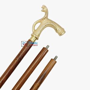 ไม้เท้าพับได้ทรงแบนเคลือบทอง ทำจากอะลูมิเนียมขัดเงาทันสมัย สำหรับผู้สูงอายุชายหญิง-คุณภาพสูง ของขวัญวันแม่ - Product Image 6