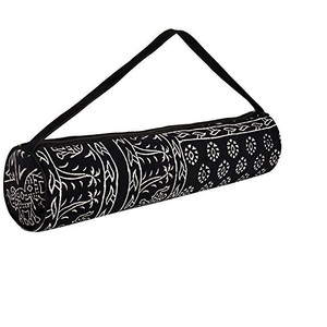 Sac de tapis de yoga en toile de coton écologique de haute qualité conception de logo personnalisé pour tapis de yoga - Product Image 4