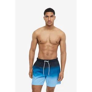 印花3D沙滩男士游泳短裤冲浪服装定制顶级设计优质男士夏季优质男士短裤