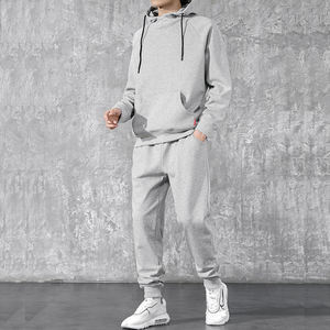 Survêtement unisexe à capuche en coton imprimé délavé à l'acide, 2 pièces, streetwear, jogging, sportswear, pas cher, personnalisé - Product Image 5