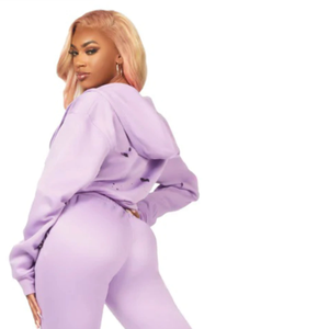 Chándal apilado de mujer profesional de alta calidad OEM personalizado-elegante y cómodo para uso deportivo e informal - Product Image 2