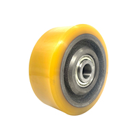 Roue pivotante pour chariot élévateur LUCKYROC 0039903509 0039903583 compatible avec Linde 139-01 140-01 144-01 365-01 125x50/54-20