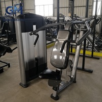 Máquina de Press de Hombros Comercial con Pila de Pesas de 100 kg, Equipo de Entrenamiento de Fuerza para Gimnasio Comercial
