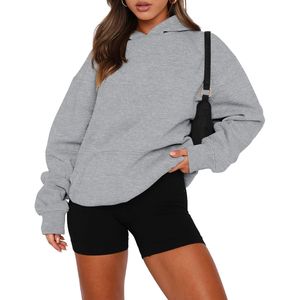 Pull à capuche de haute qualité pour femmes coupe confortable et élégant parfait pour les vêtements décontractés sweats à capuche d'entraînement pour femme - Product Image 1