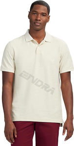 Polo d'été grande taille pour hommes T-shirt en jersey de coton respirant avec impression de logo personnalisé Vente en gros Mode de villégiature - Product Image 2