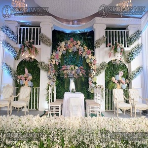 แผงธีมสีขาวหน้าต่างเวทีงานแต่งงาน - Product Image 3