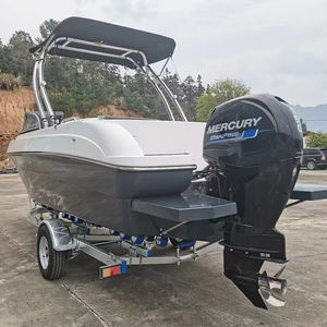 NOUVEAU Bateau de plaisance à moteur hors-bord en fibre de verre EU FLIT-620 avec moteur hors-bord 150 CV à vendre - Product Image 1