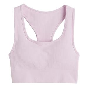 Sujetador deportivo de secado rápido ligero Sexy sujetador de entrenamiento transpirable algodón Spandex forro XL tamaño un hombro Crop Sujetador deportivo - Product Image 1