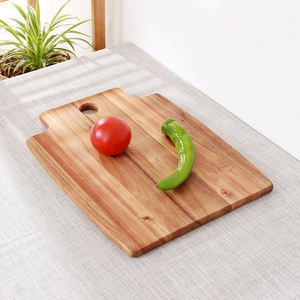 Planche à découper en bois personnalisée avec votre logo, pour la maison et l'hôtel, ustensiles de cuisine - Product Image 2