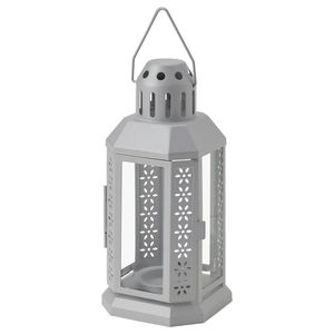 Standard Design White Metal <b>Lantern</b> <b>Candle</b> Holder Indoor Steel Decorative Hanging T Light <b>Lantern</b> <b>For</b> Home Decor & Event Supply - Product Image 6